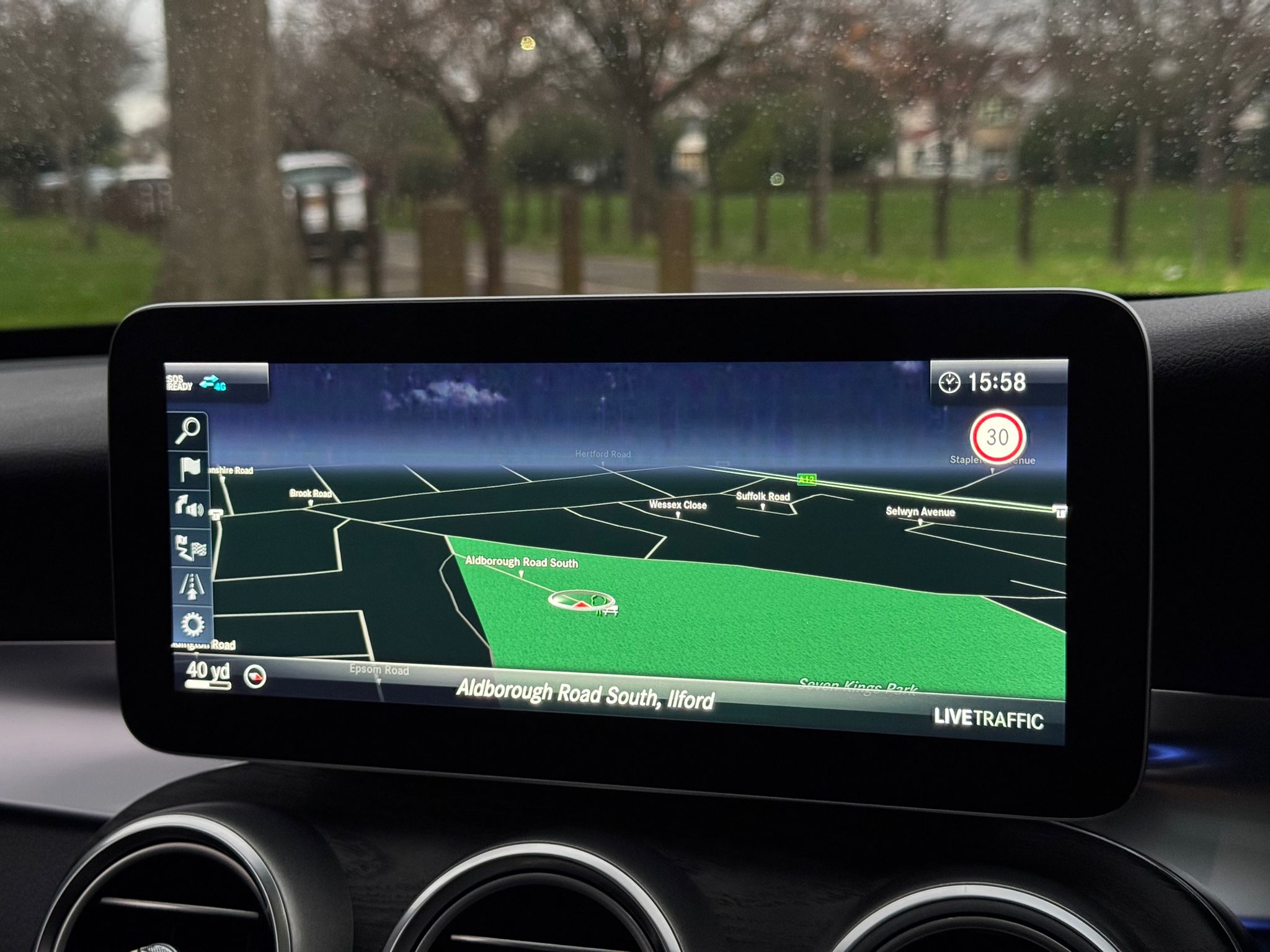 MERCEDES-BENZ C 220 AMG LINE PREMIUM + D A